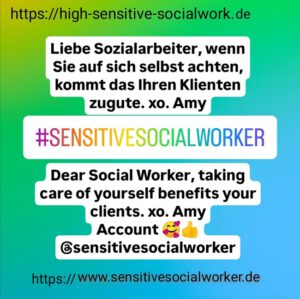 Schwesterseite Highly Sensitive Social Workers der Website Soziale Arbeit und Hochsensibilität - Optimale HSP-Arbeitsbedingungen
